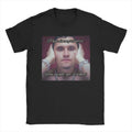 Men's Charlie Kirk  Face Rapper Meme  T Shirt  Cotton Tops Funny Short Sleeve O Neck Tee Shirt Plus Size T-Shirt