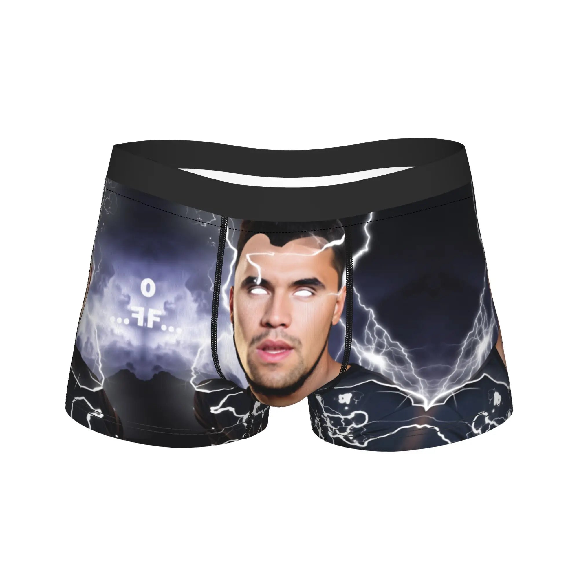 Charlie Kirk Funny Meme Underwear  Printing Boxer Shorts Trenky Male Panties Comfortable Shorts Briefs Gift