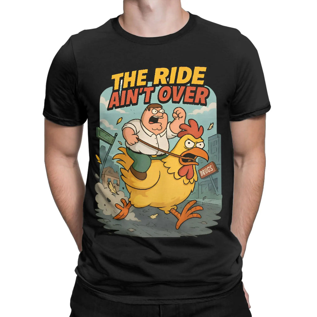 Peter Griffin Chicken Jockey Meme T-Shirt