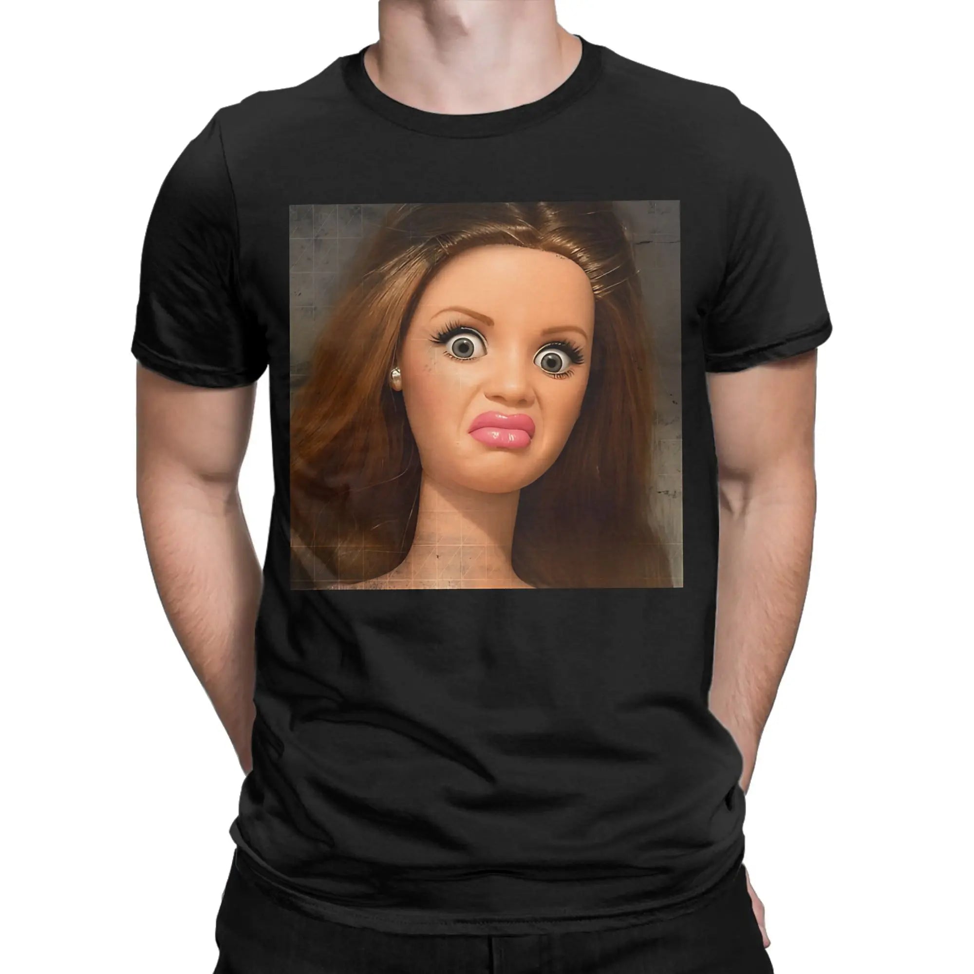 Disgusted Doll Meme T-Shirt