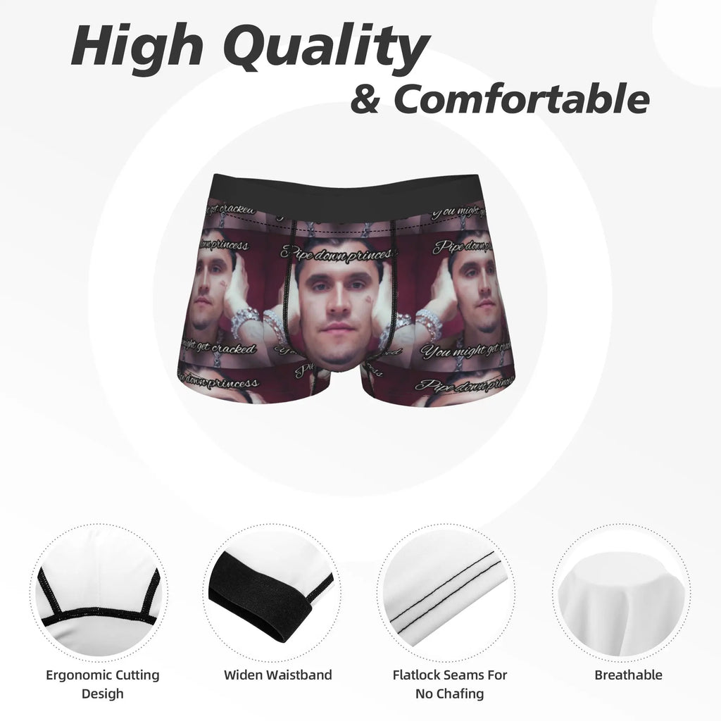 Charlie Kirk Face Meme Underwear