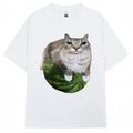 Watermelon Cat Meme T-Shirt