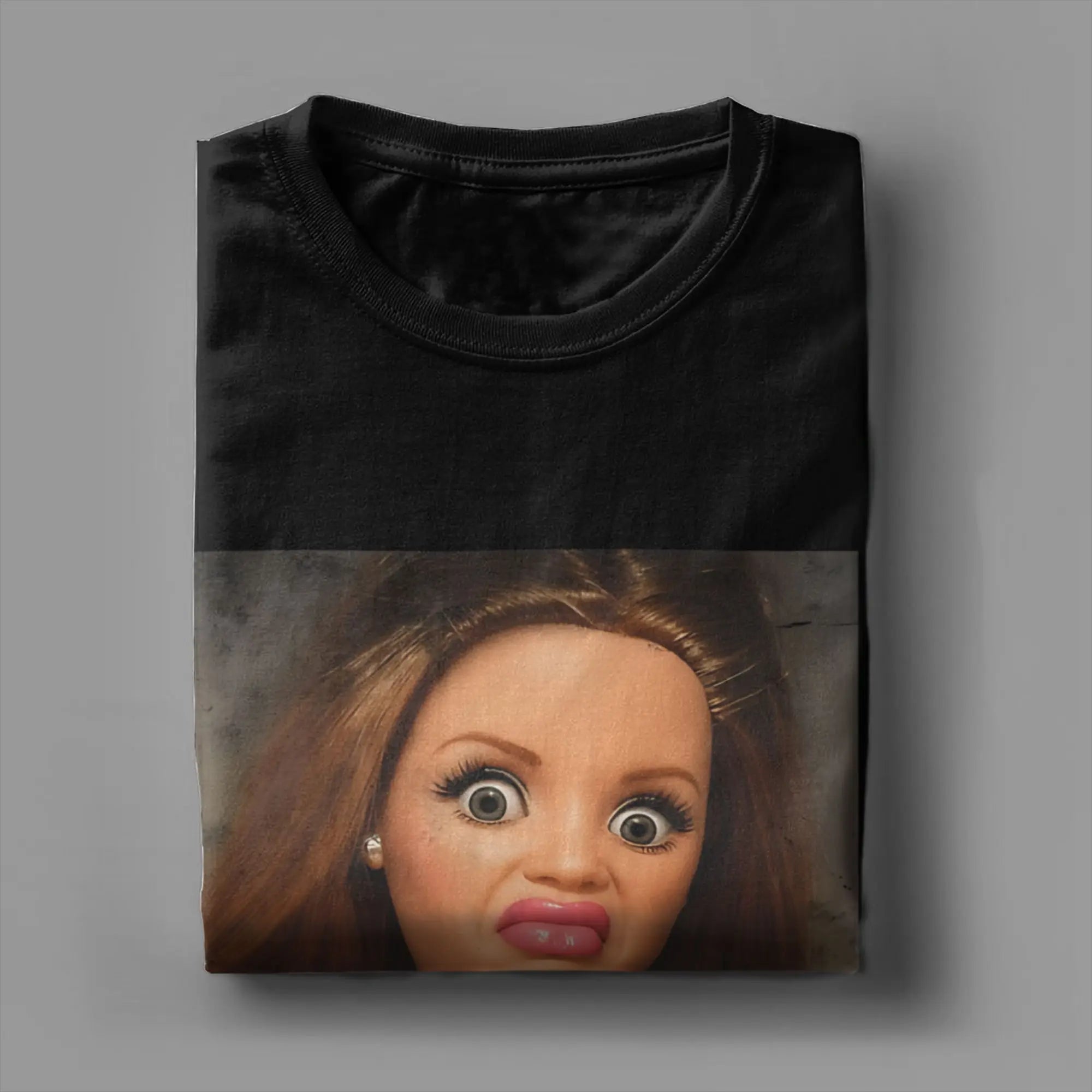 Disgusted Doll Meme T-Shirt