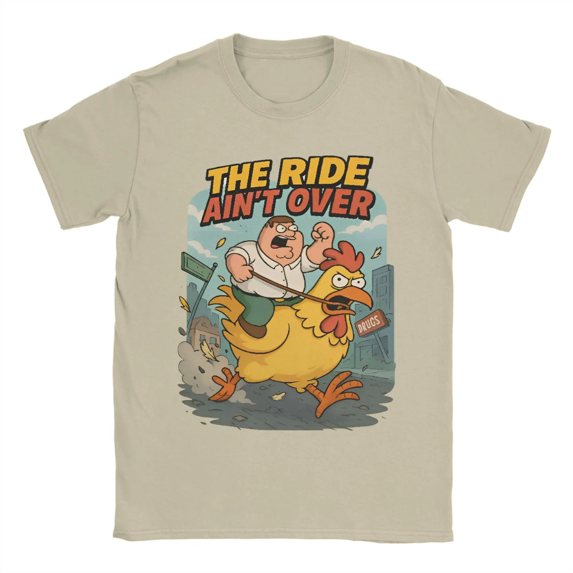 Peter Griffin Chicken Jockey Meme T-Shirt