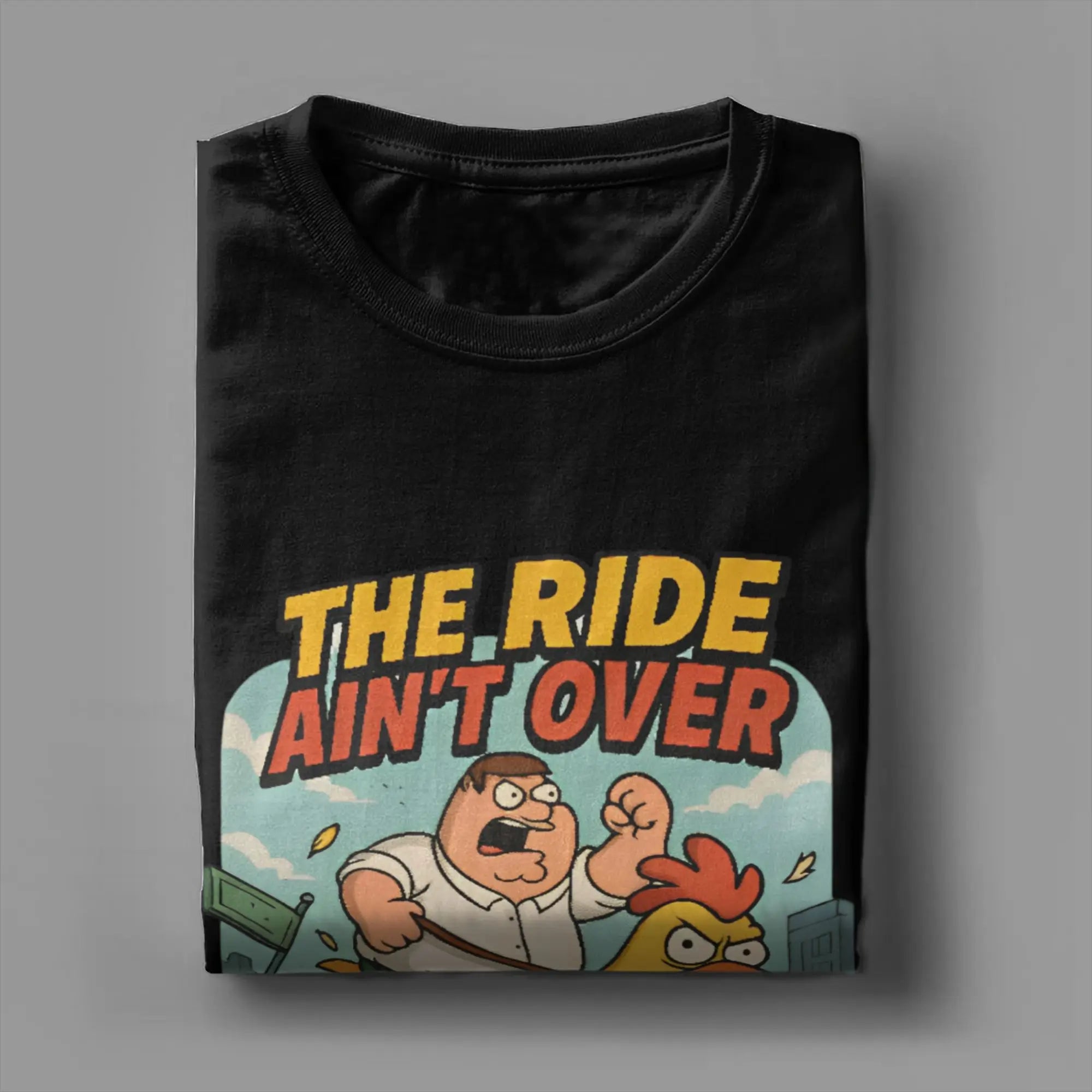 Peter Griffin Chicken Jockey Meme T-Shirt