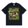 Can't Today I'm Swamped Shrek Meme T-Shirt